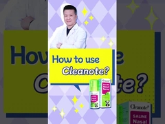 Dr. Wang- How to use Cleanote saline nasal spray