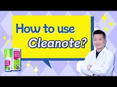 How to use Cleanote saline nasal spray-Dr. Wang 