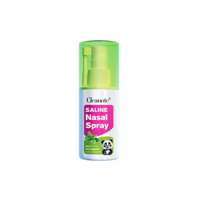 Good price Cleanote Saline Nasal Spray  with Peppermint  60ml Physiological Solution spray For Children Kid's  Runny Nose  Refreshing Gentle online